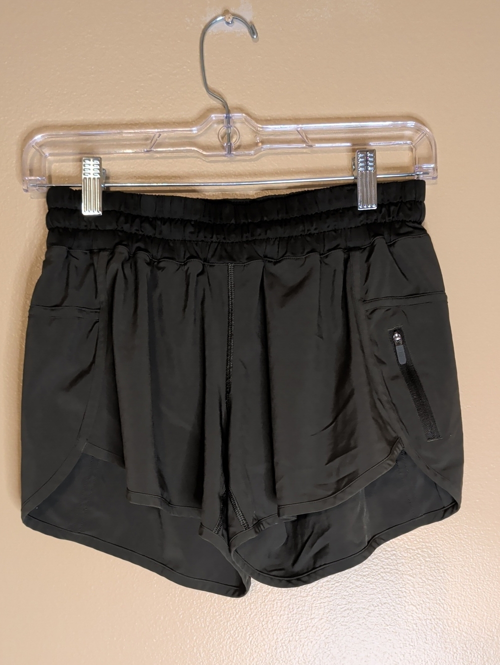 Lululemon Tracker Short IV 4 Way Stretch Dark Olive You Size 6
